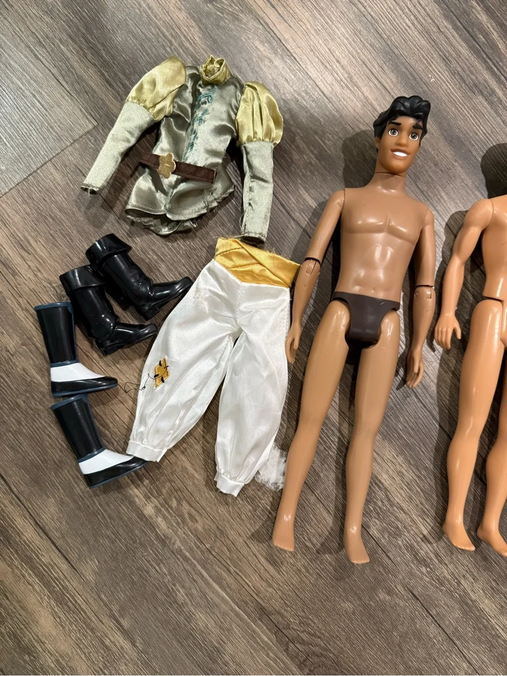 Vintage Disney Prince Male Dolls and Accessories